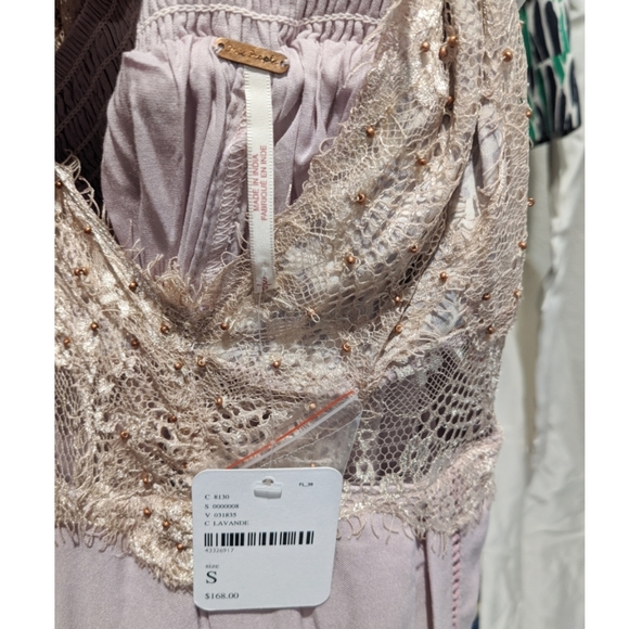 NEW! FREE PEOPLE light lavender jumpsuit - Picture 9 of 9